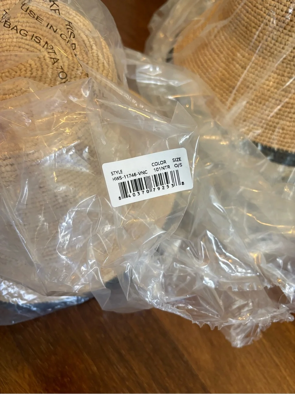 Vince straw bucket hat